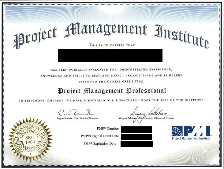 PMP-项目管理 - 专业证书