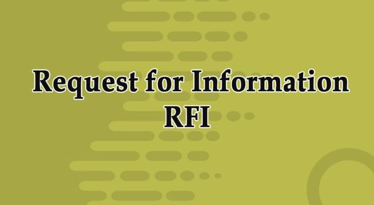 Request For Information: RFI Meaning, Definition & Example