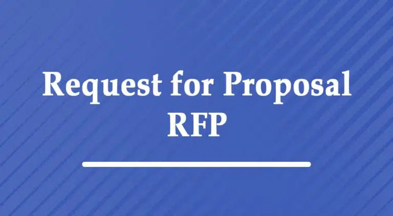 建议:请求RFP意义、定义和Example